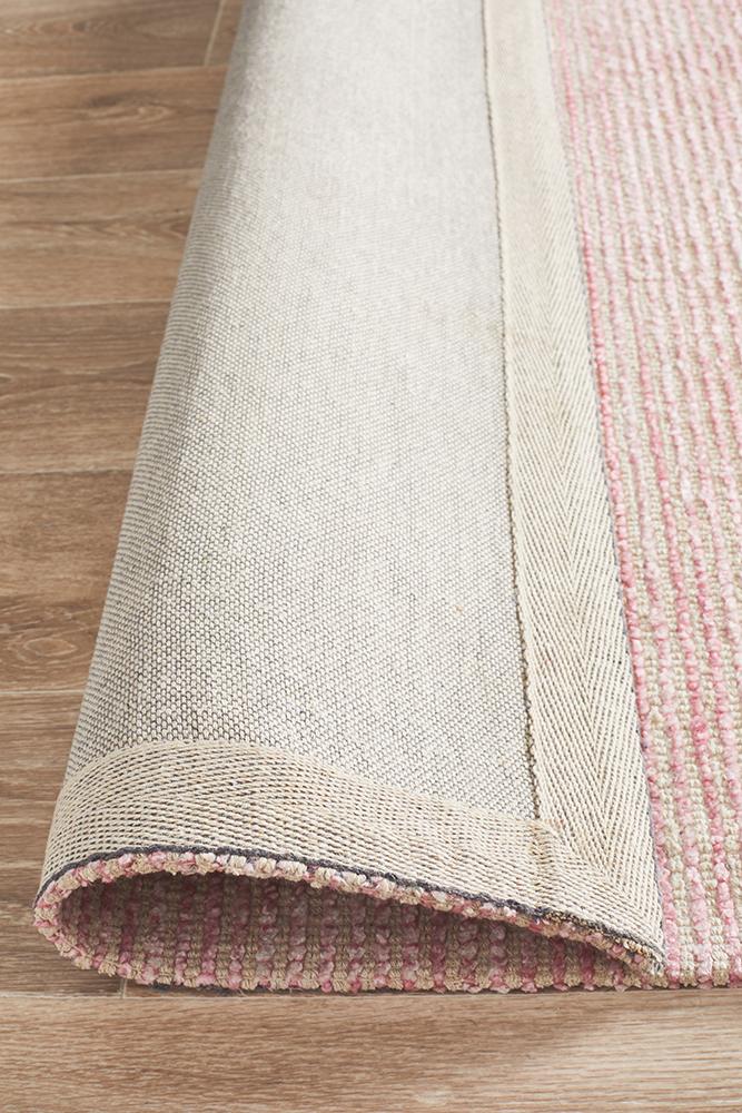 Allure Rose Cotton Rayon Rug