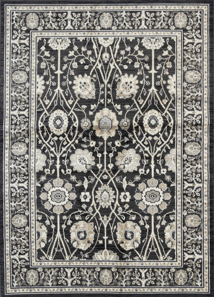 Arya Ziegler Stone Grey Rug