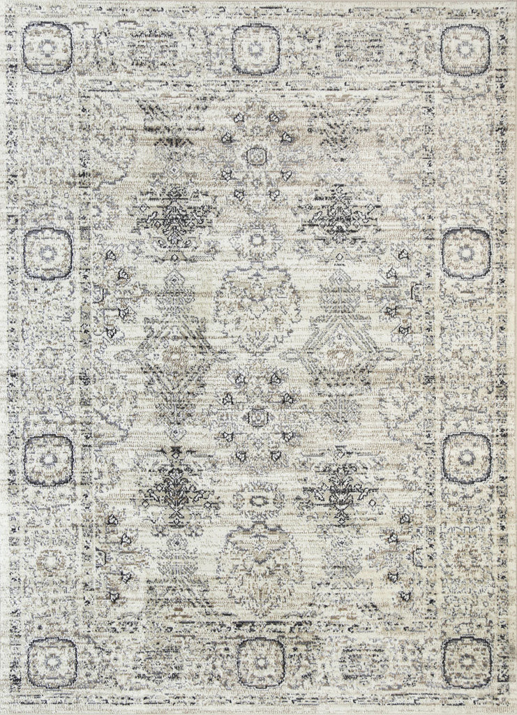 Arya Ziegler White Grey Rug