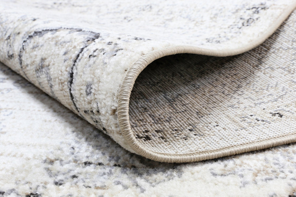 Arya Ziegler White Grey Rug