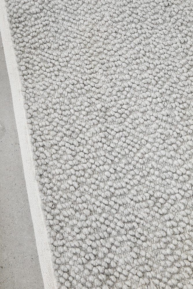 Boucle Grey Rug