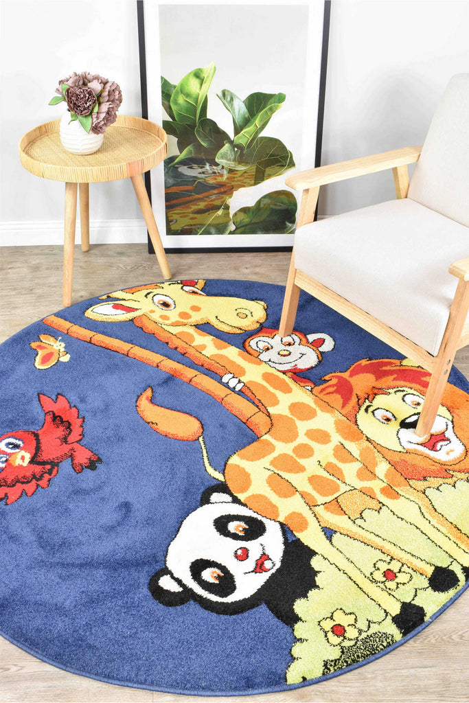 Dream Kids Animal ROUND Rug