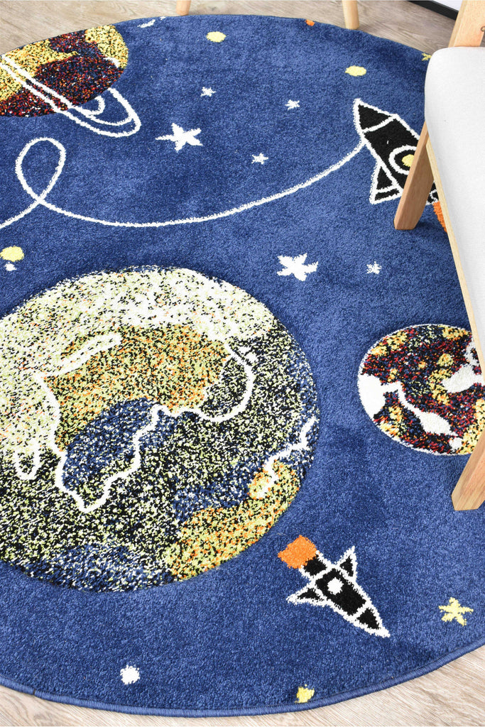 Dream Kids Space ROUND Rug