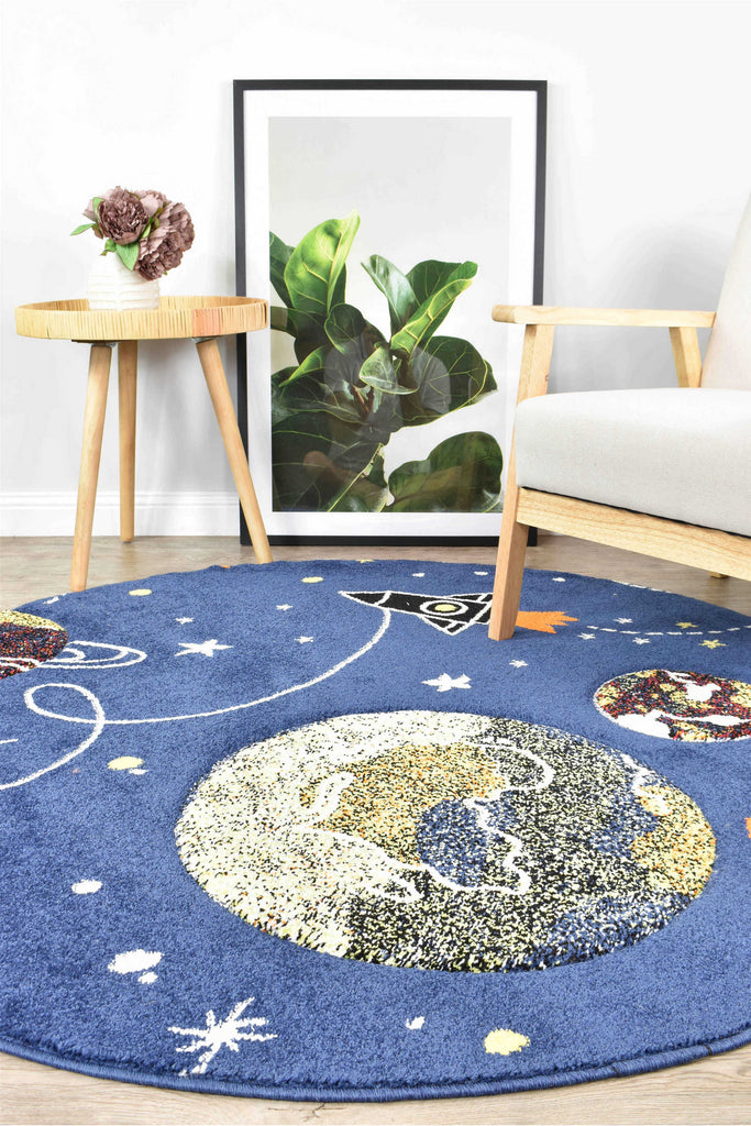 Dream Kids Space ROUND Rug