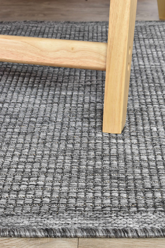 Alaska Dark Grey Rug 