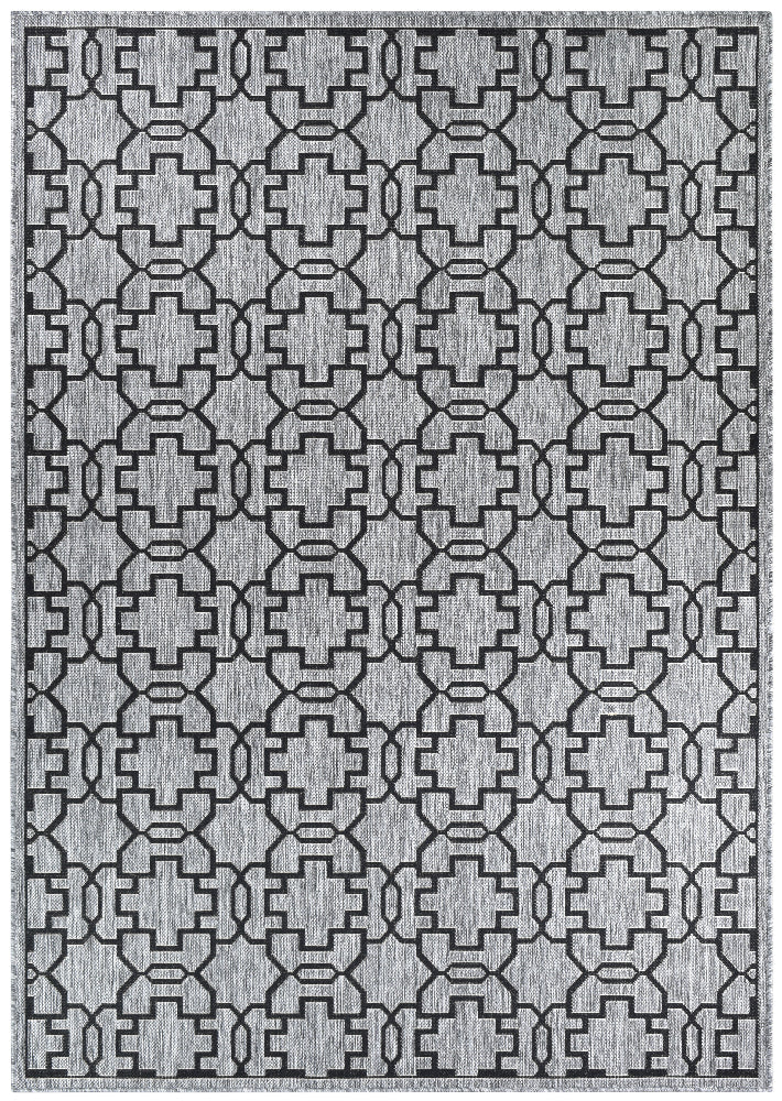 Alaska Grey Black Rug