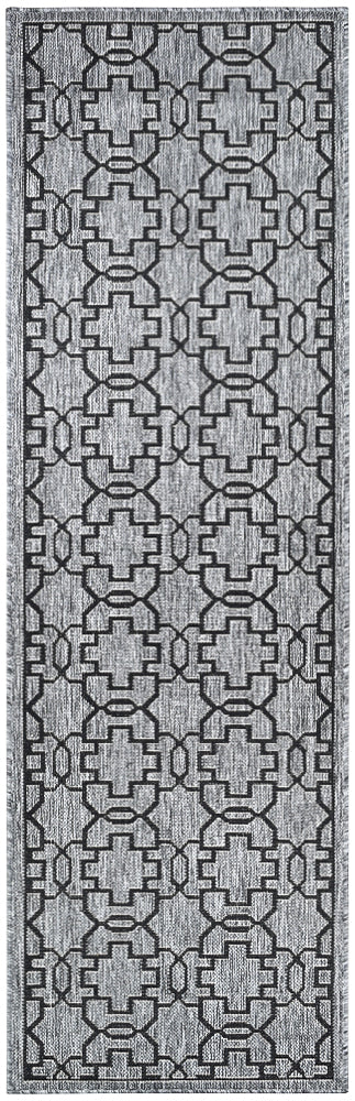 Alaska Grey Black Rug