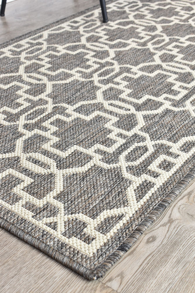 Alaska Brown Cream Rug 