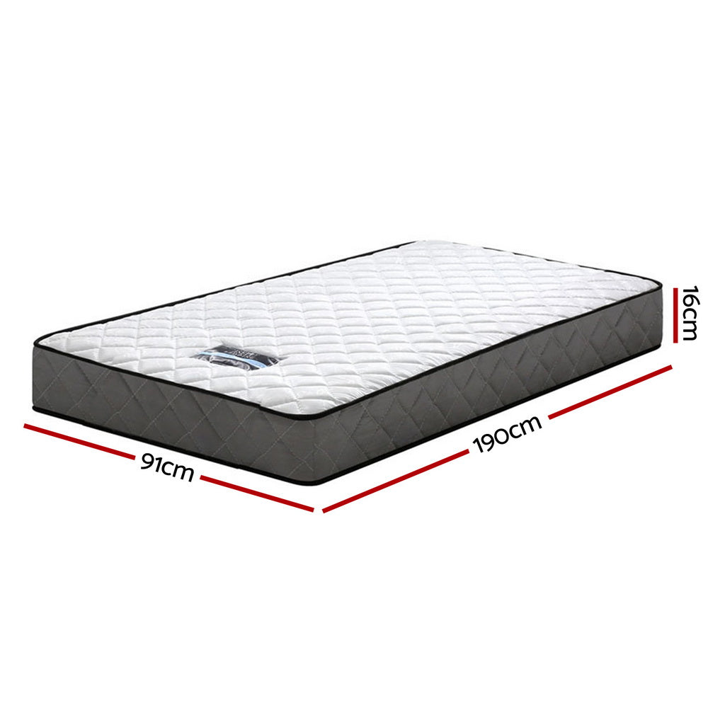 Giselle Single size 16cm Mattress Tight Top firm 6.0