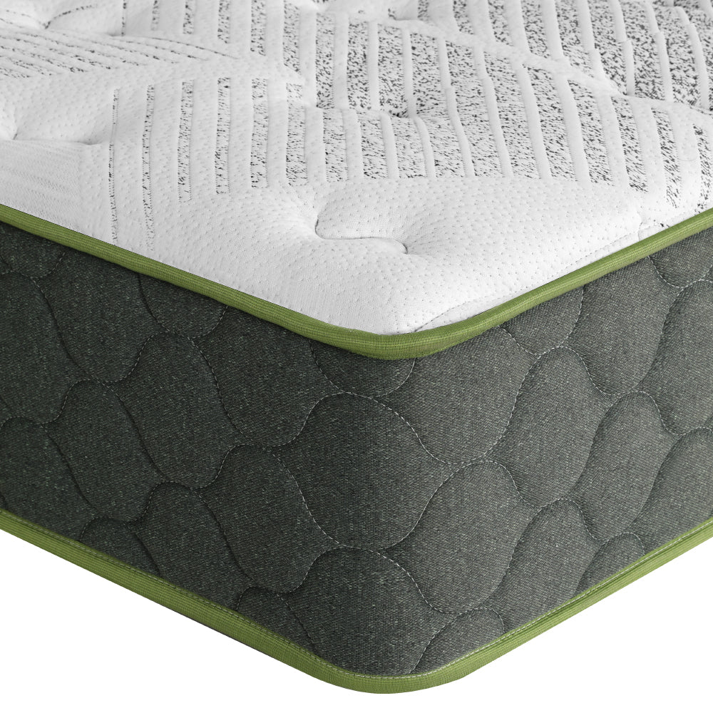 Giselle King Single 25cm Mattress Green Tea Foam firm 6.5