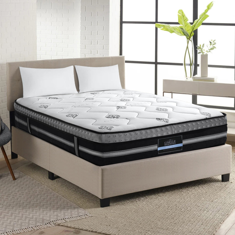 Giselle Queen Size 35cm Mattress Cool Gel Memory Foam firm 7.5