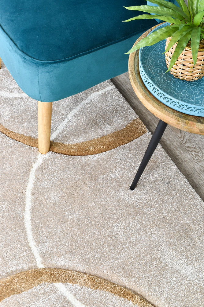 Dahlia Beige Dark Beige Rug