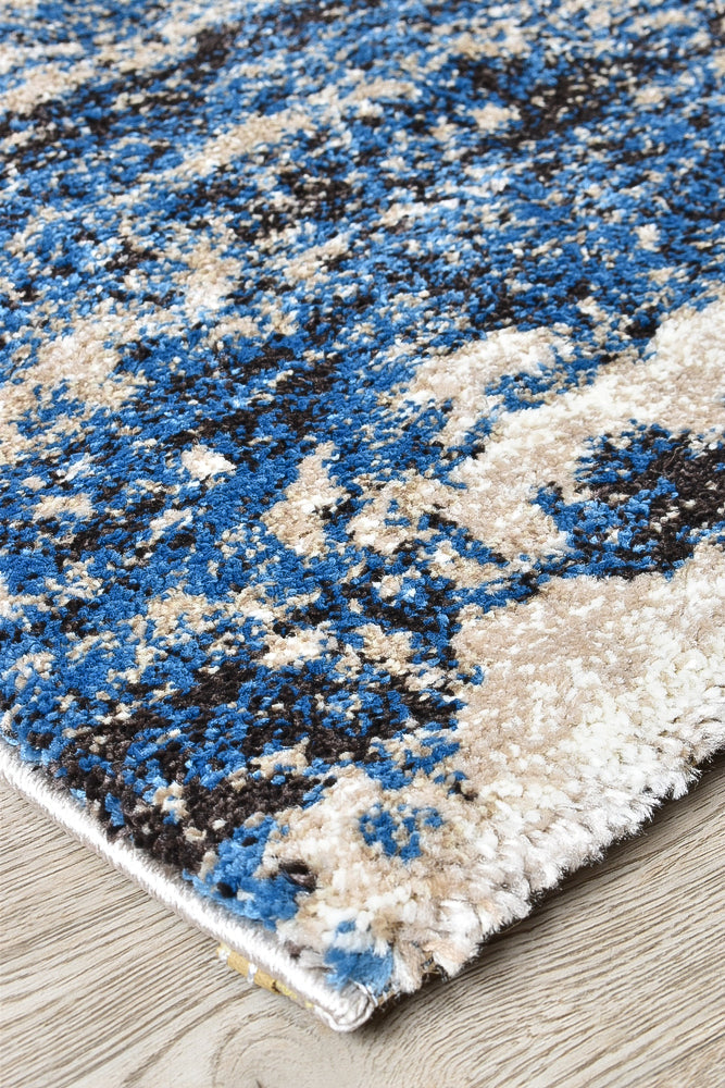 Dahlia White Blue Rug