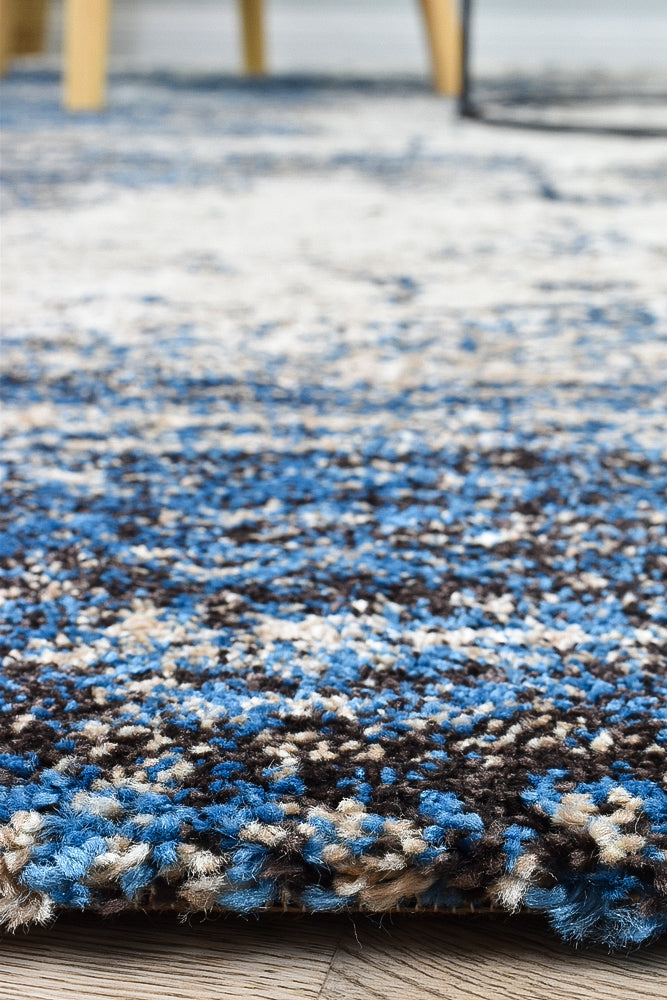 Dahlia White Blue Rug