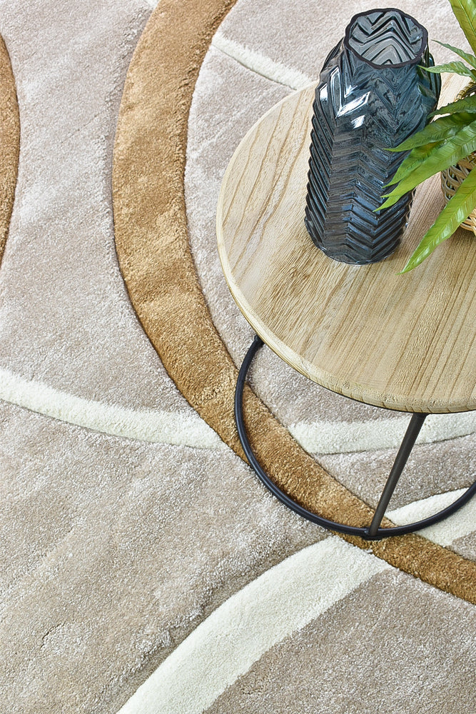 Dahlia Beige Dark Beige Rug