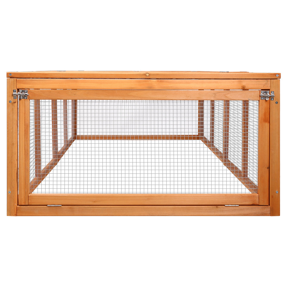 Chicken Coop Rabbit Hutch Guinea Pig Cage size 180x90x49cm Wooden Outdoor Cage House