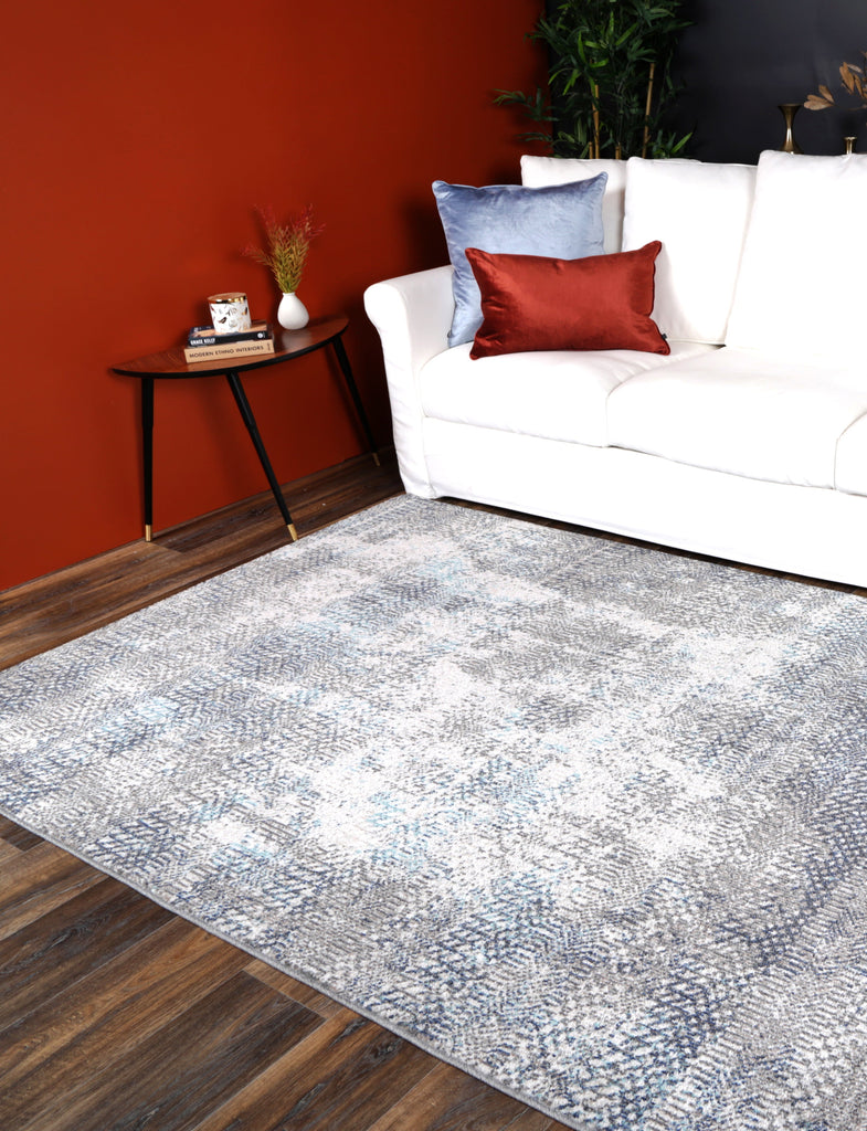 Salsa Eli Grey Tribal Rug