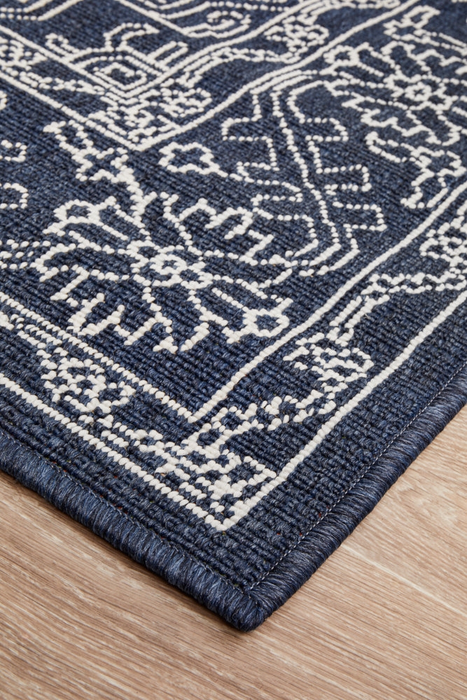 Seaside 5555 Navy Rug