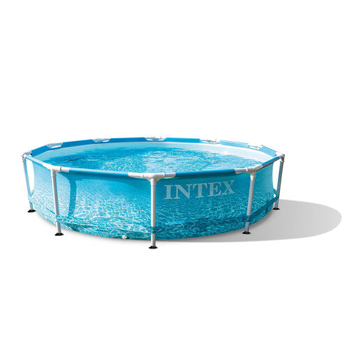 INTEX 3.05x0.76m BEACHSIDE METAL FRAME POOL SET