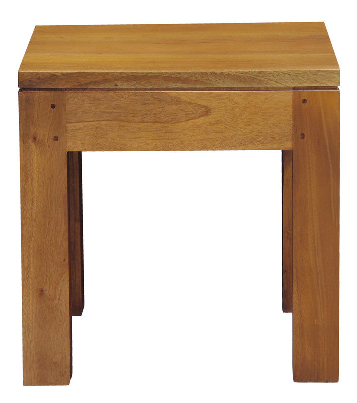 Amsterdam Solid Timber Lamp Table Light Pecan