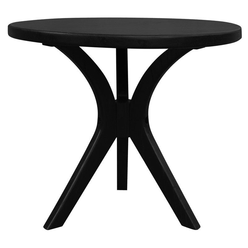 Gatsby Round Side Table - Large Black