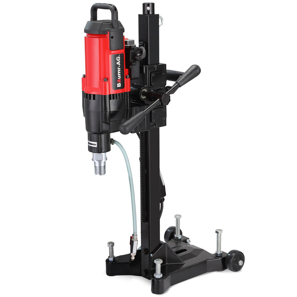 Baumr 3200W 280mm Concrete Core Drill with Wheeled Stand Rig