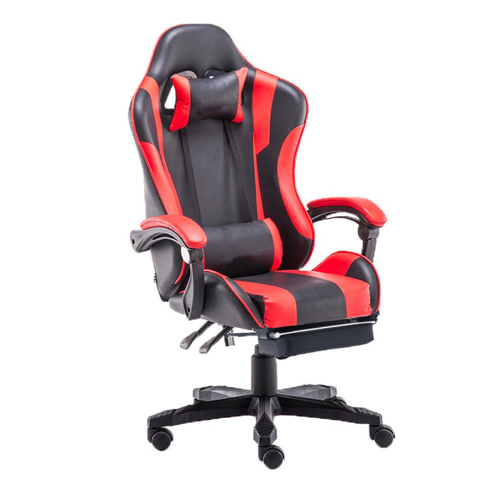 Large Black Red Gaming Chair Office Racing Executive Racer Recliner