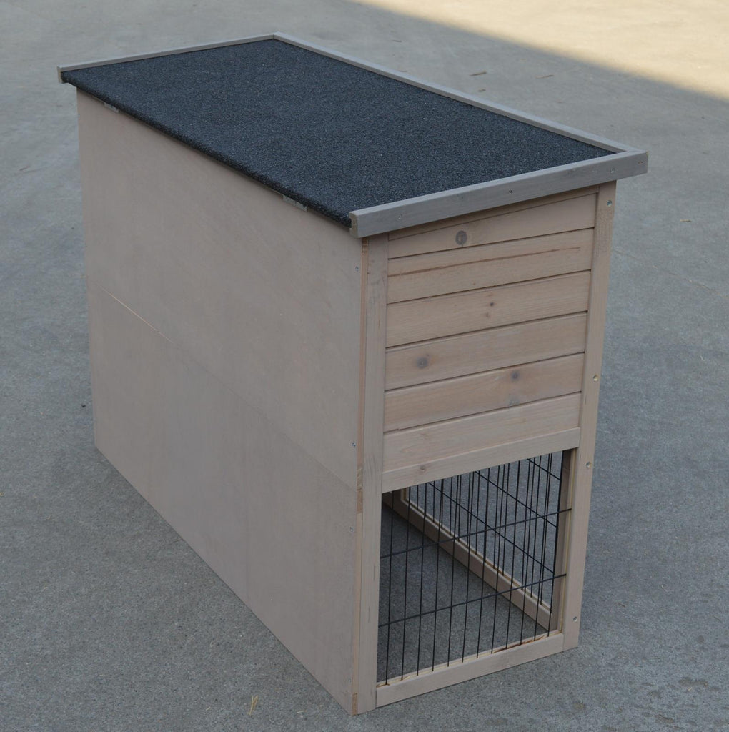 Double Storey 108cm Rabbit Hutch Guinea Pig Cage with Pull Out Tray