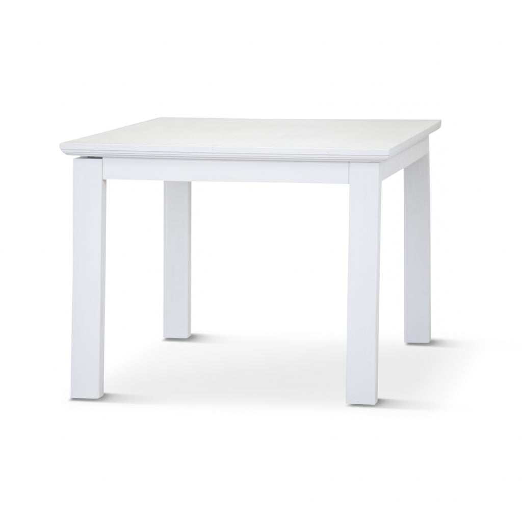 Laelia Dining Table 180cm Solid Acacia Timber Wood Coastal Furniture - White