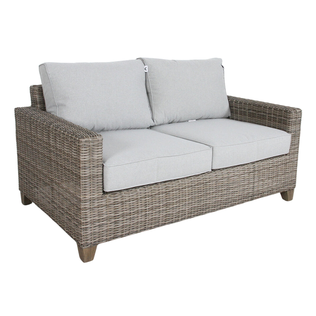 2 Seater Outdoor Wicker Sofa Chair Lounge