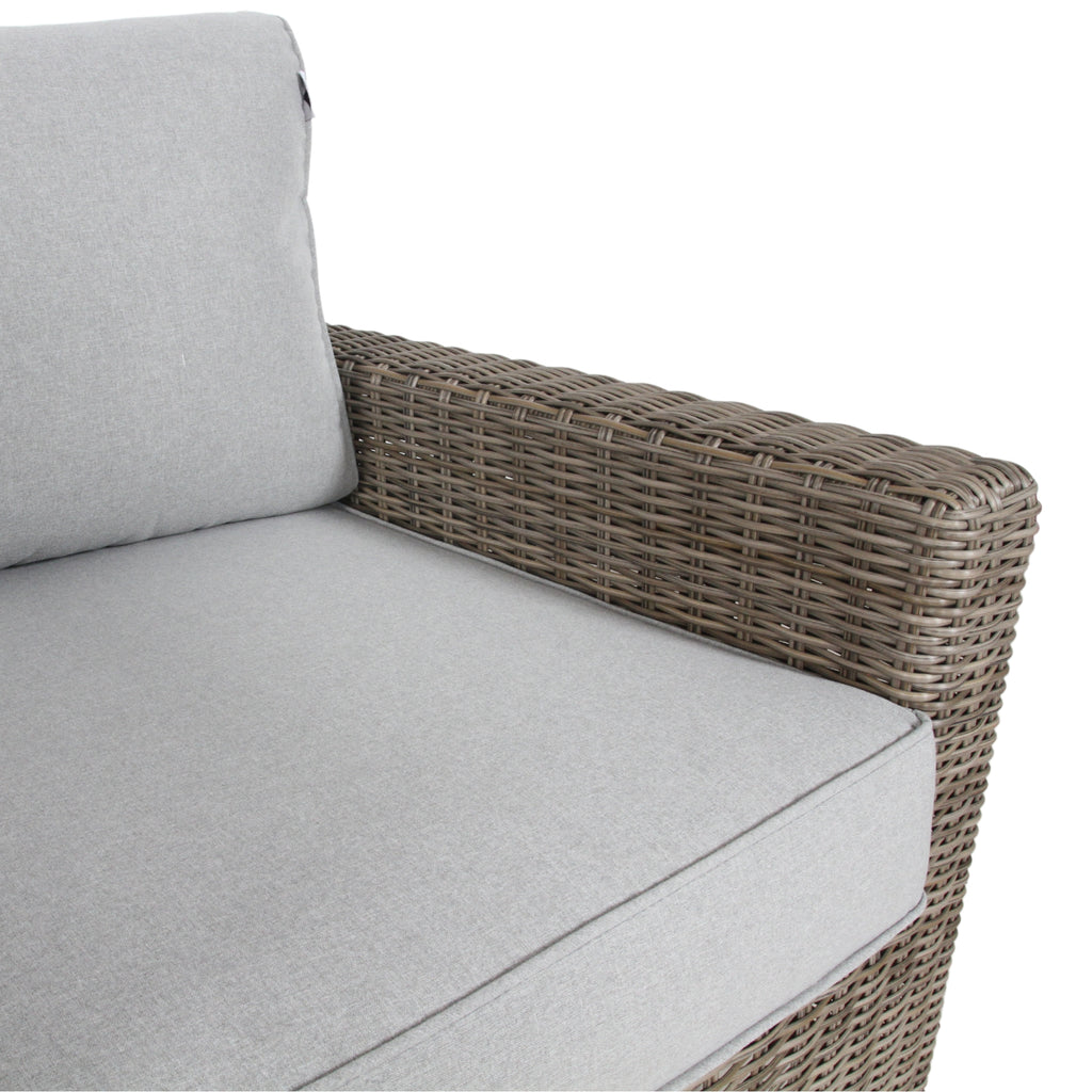 2 Seater Outdoor Wicker Sofa Chair Lounge