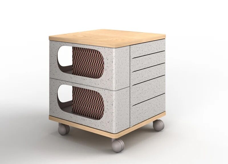 UFOU Fitin Helix Modular Storage Cabinet Unit 5 Revolving Doors