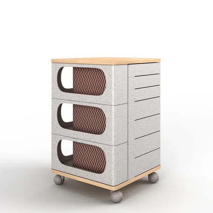 UFOU Fitin Helix Modular Storage Cabinet Unit 7 Revolving Doors