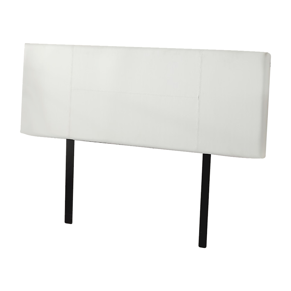 PU Leather Double Bed Headboard Bedhead White