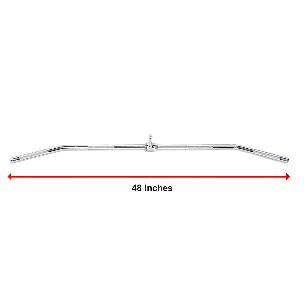 48" Lat Pulldown Bar Cable Attachment