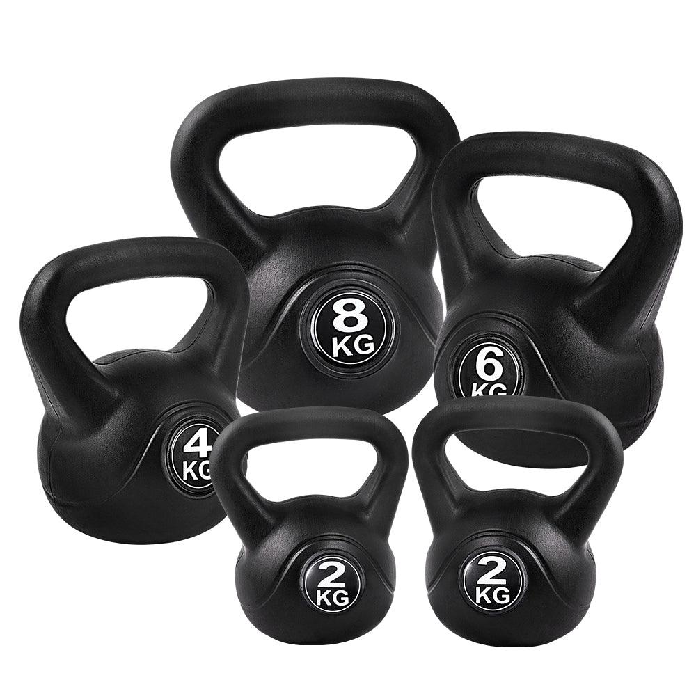 22kg Kettlebell Kettlebells Set Kettle Bell Bells Kit Weight Fitness Exercise - House Things Sports & Fitness > Fitness Accessories