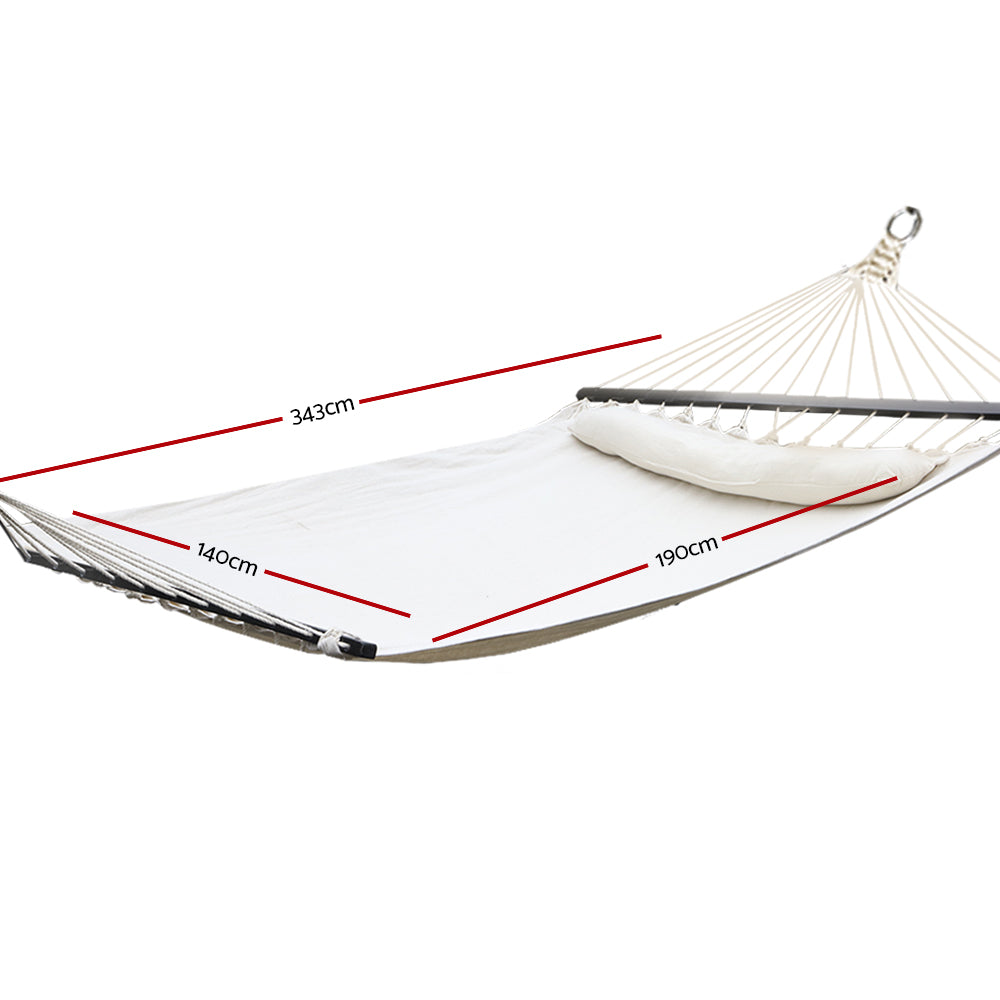 Swing Double Hammock Bed Cream