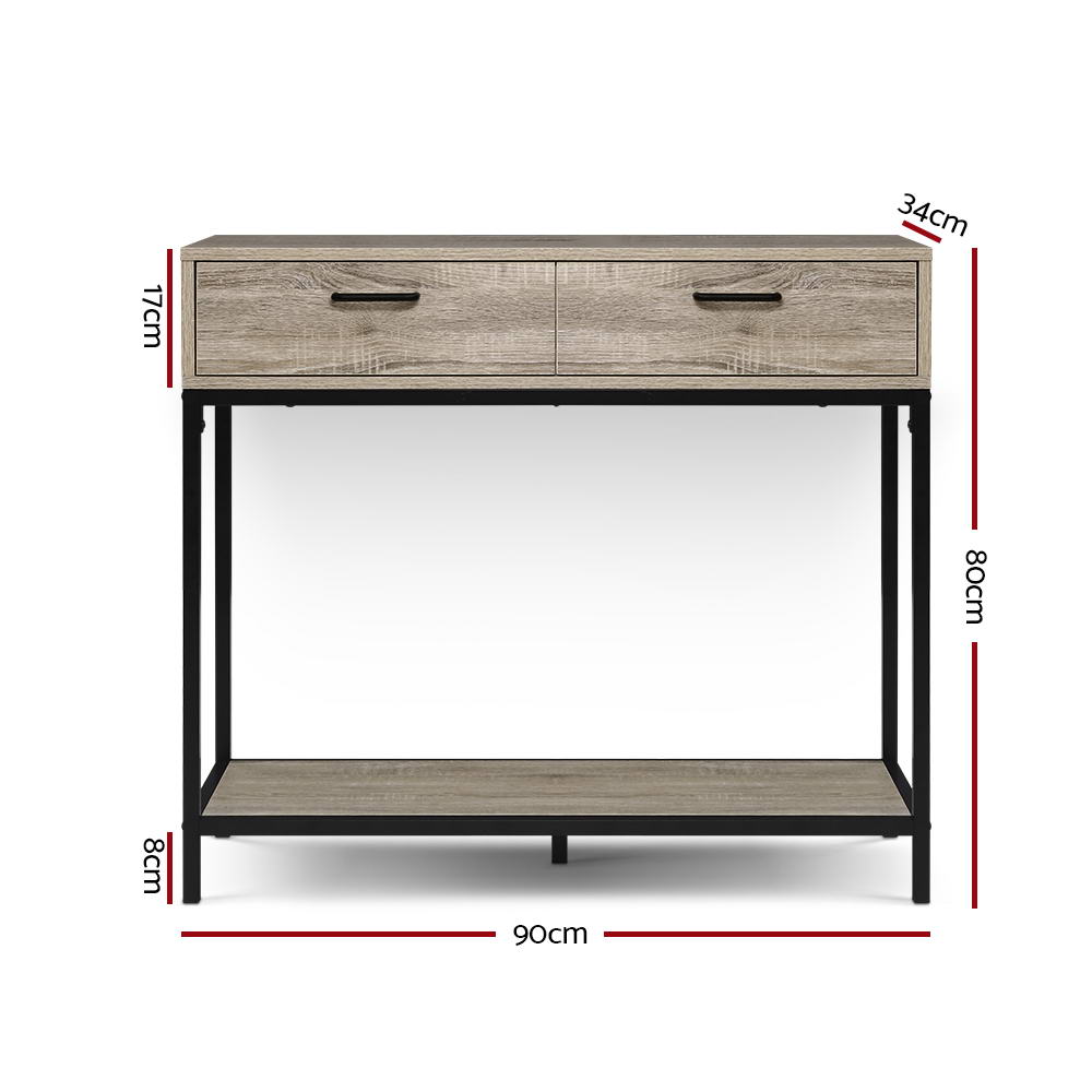 Hallway Table Hall Drawer Oak Bowra