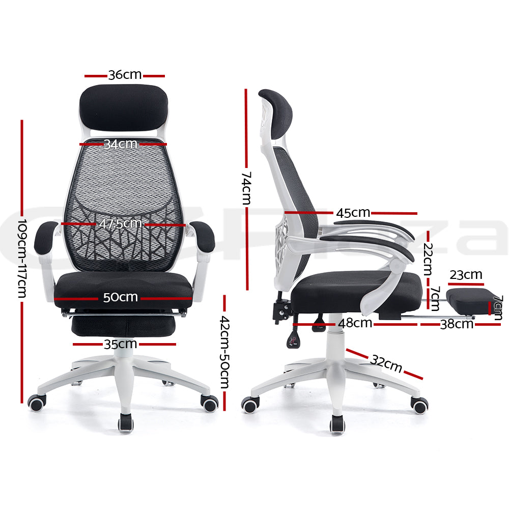 Gaming Office Chair Computer Desk Chair Home Work Study White