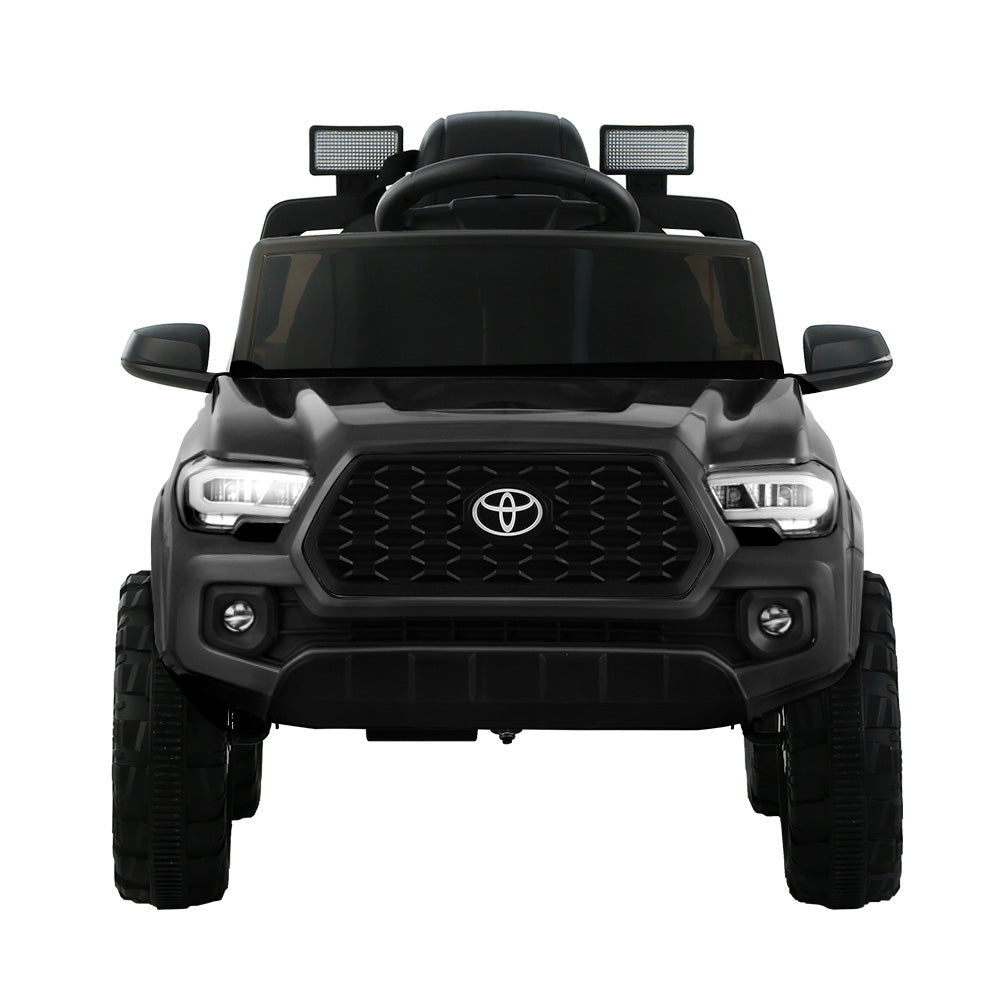 Toyota Ride On Car Kids Electric Toy Cars Tacoma Off Road Jeep 12V Battery Black - House Things Baby & Kids > Ride on Cars, Go-karts & Bikes