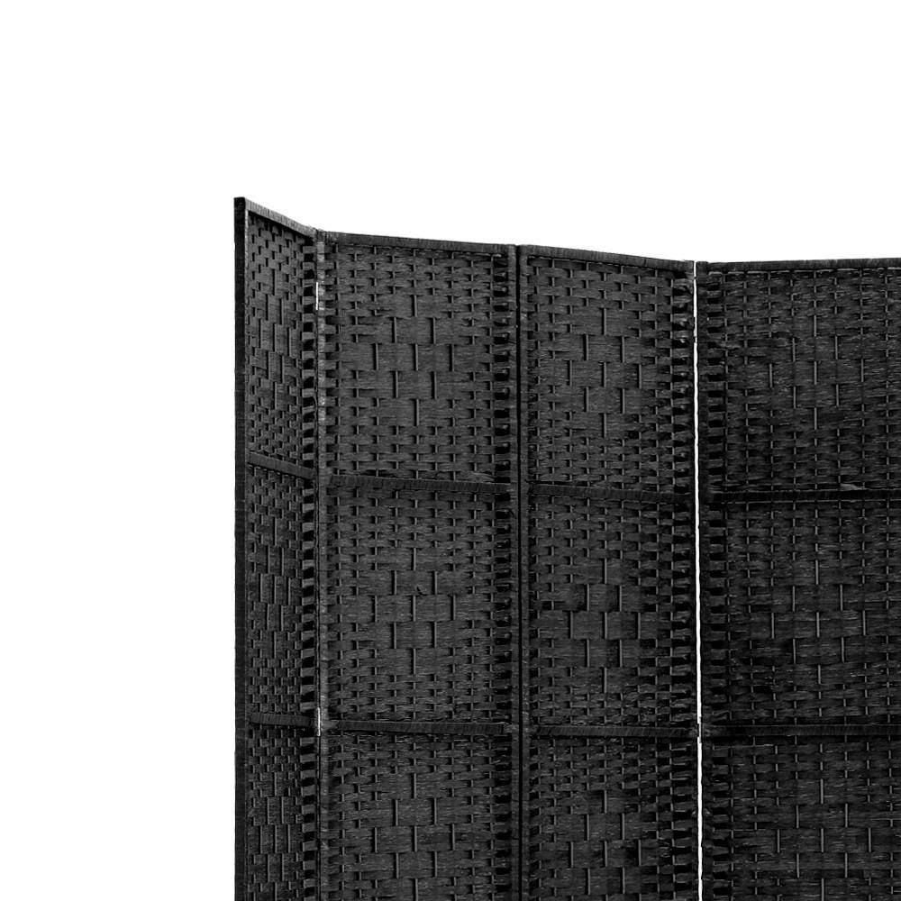 Artiss 6 Panel Room Divider - Black - House Things Furniture > Living Room