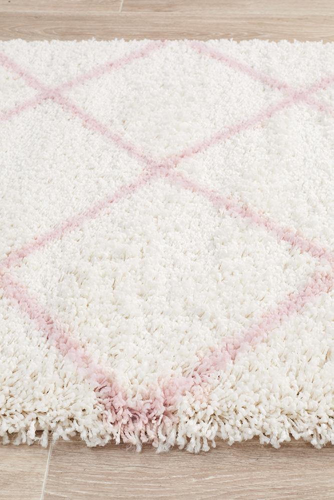 Saffron 22 Pink Runner Rug - House Things Saffron Collection