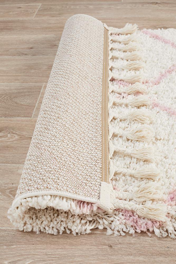 Saffron 22 Pink Runner Rug - House Things Saffron Collection