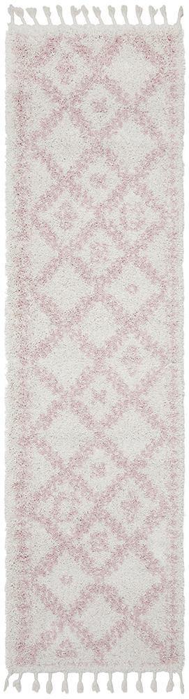 Saffron 33 Pink Runner Rug - House Things Saffron Collection