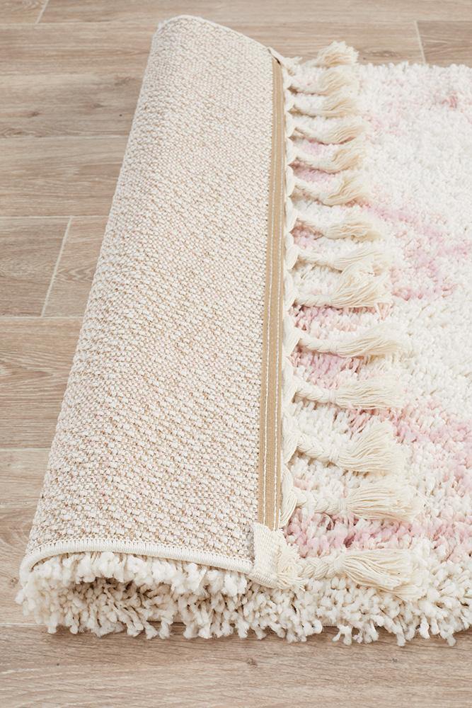 Saffron 33 Pink Runner Rug - House Things Saffron Collection