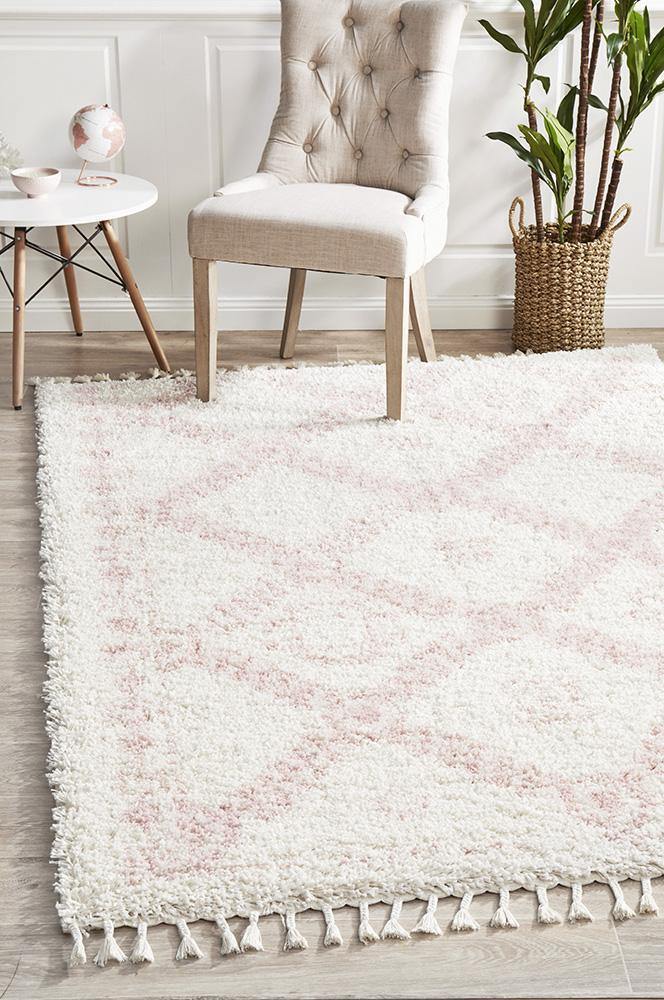 Saffron 33 Pink Rug - House Things Saffron Collection